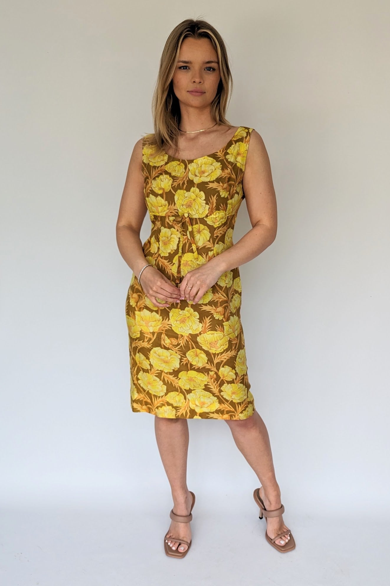 1960s Vintage Floral Wiggle Dress – Ada's Attic Vintage