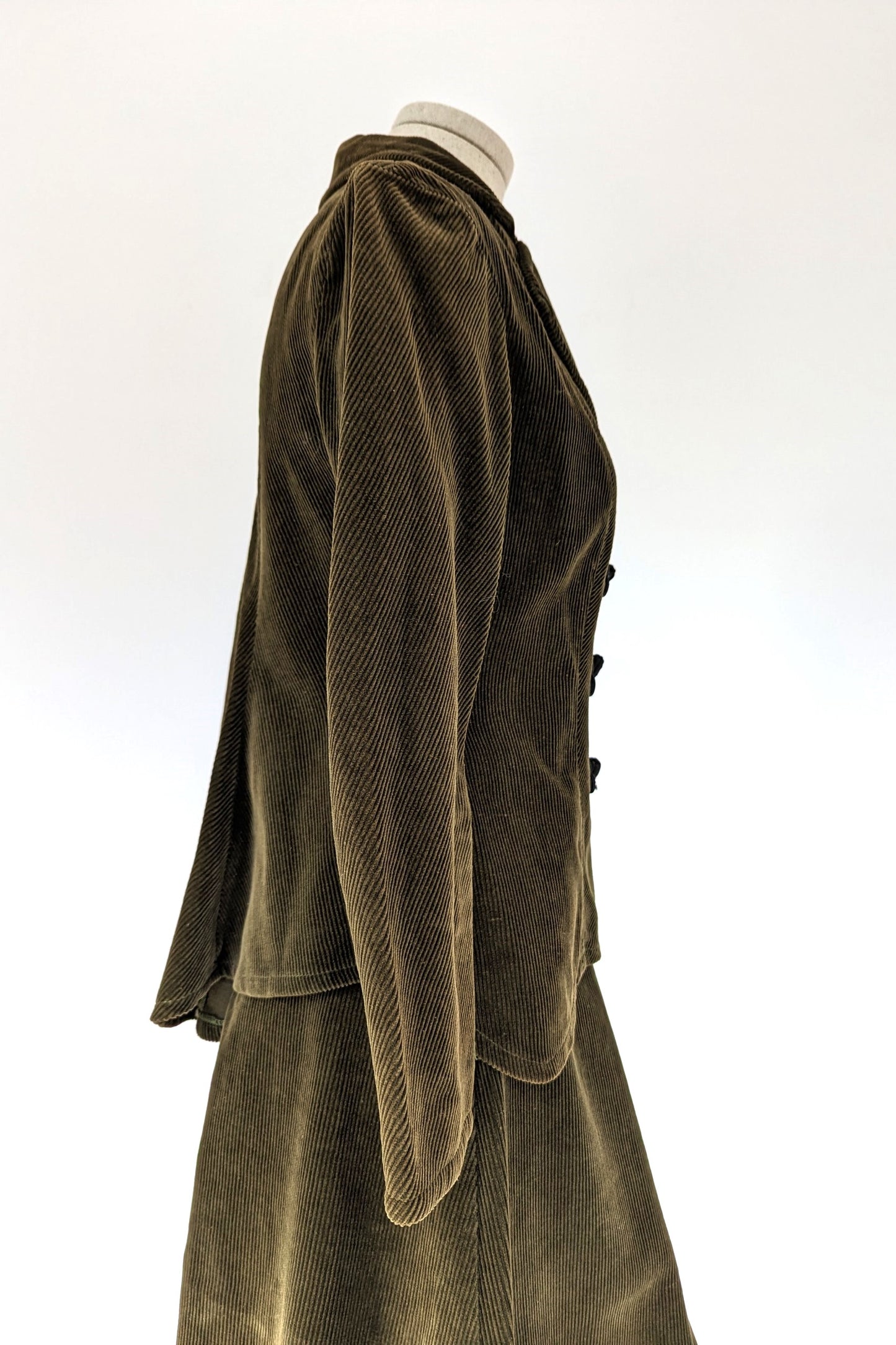 Winter wedding laura ashley suit