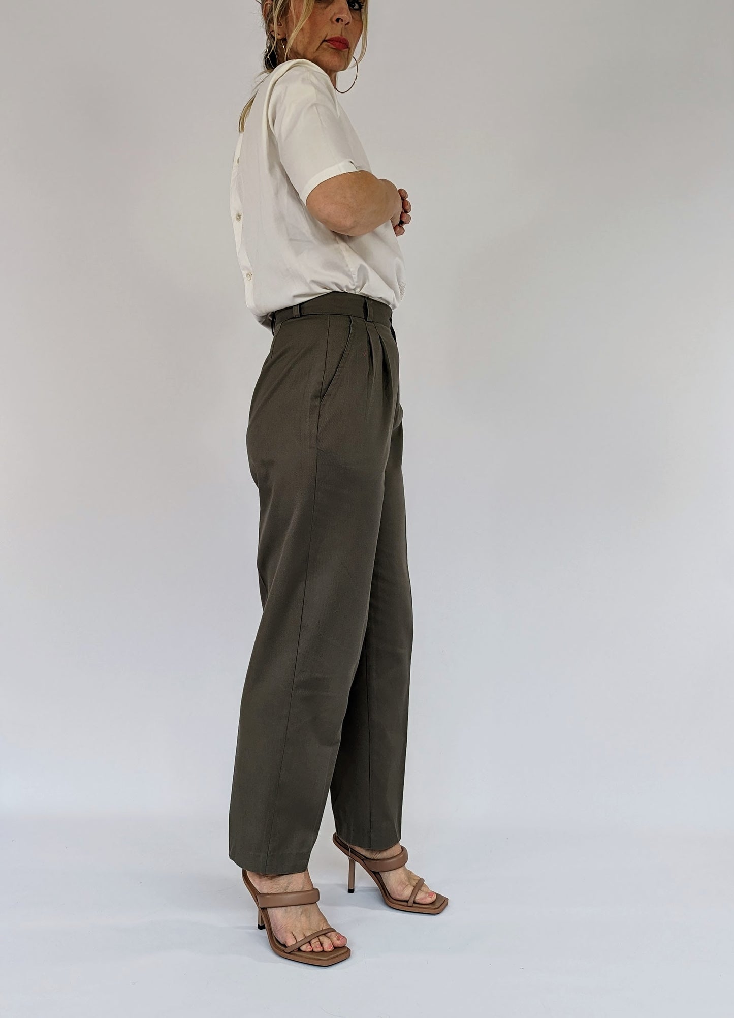 sustainable summer short sleeved blouse