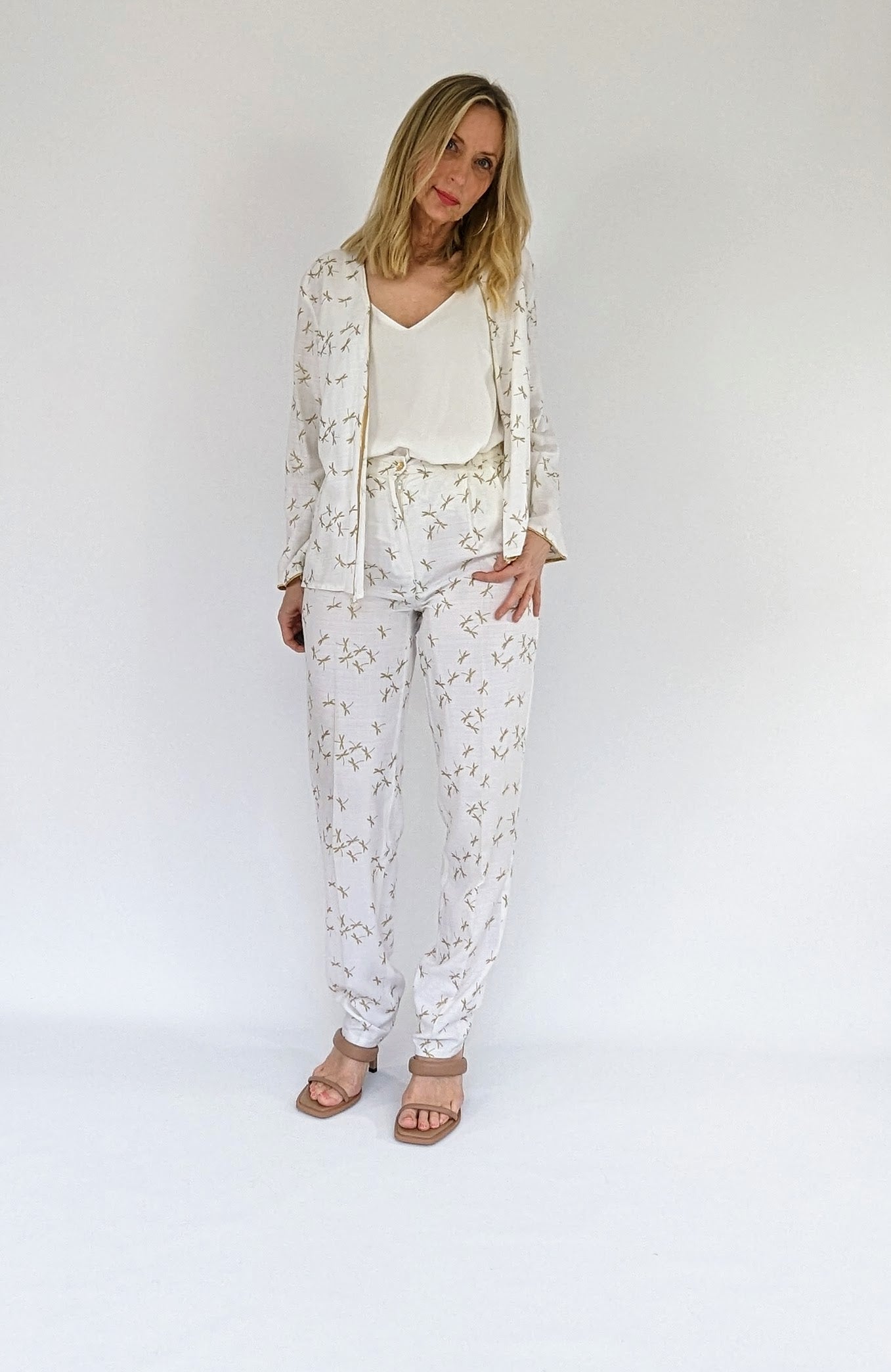 1980s summer suit