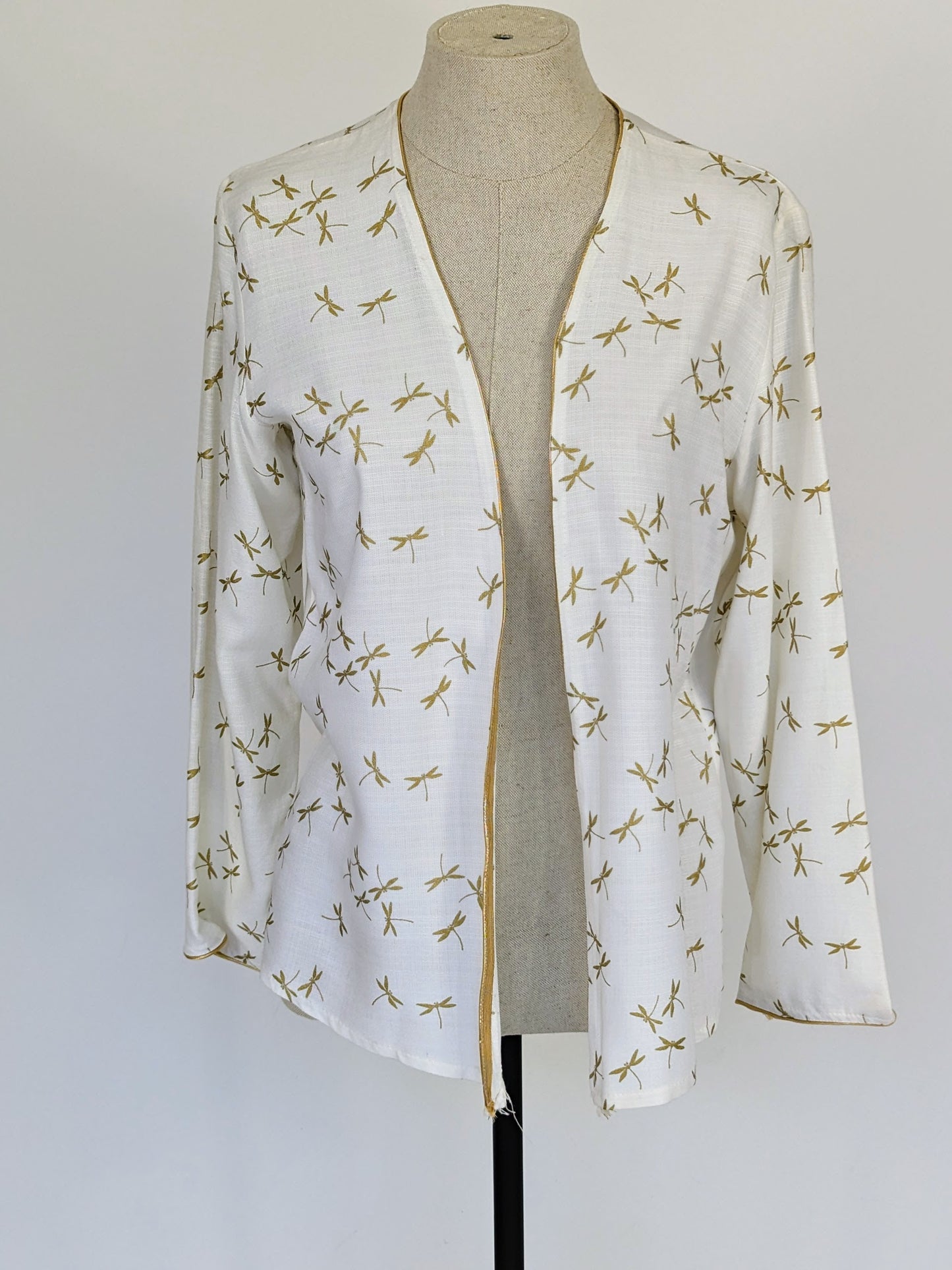 vintage lightweight cream suit