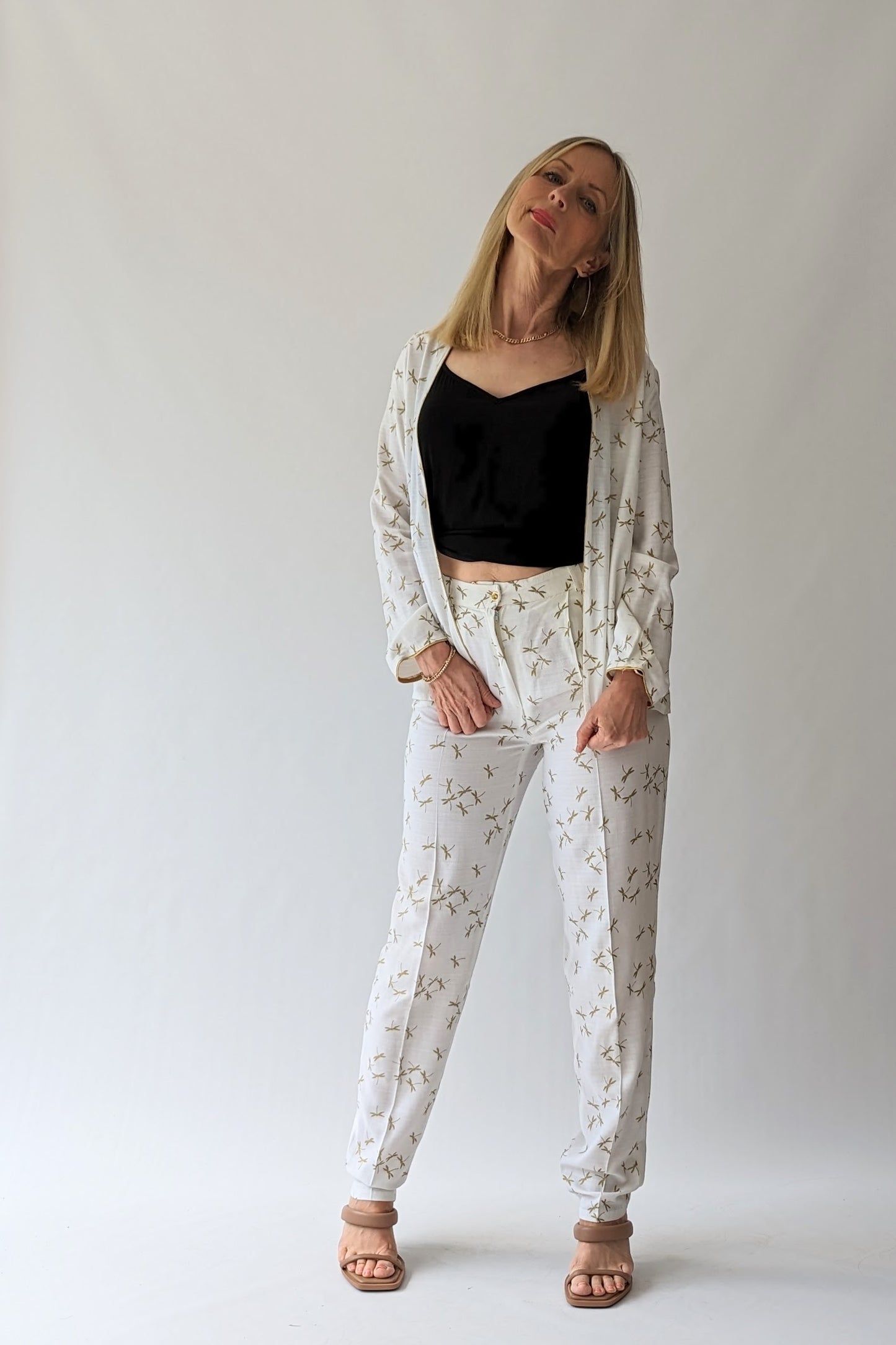 vintage suit with pockets