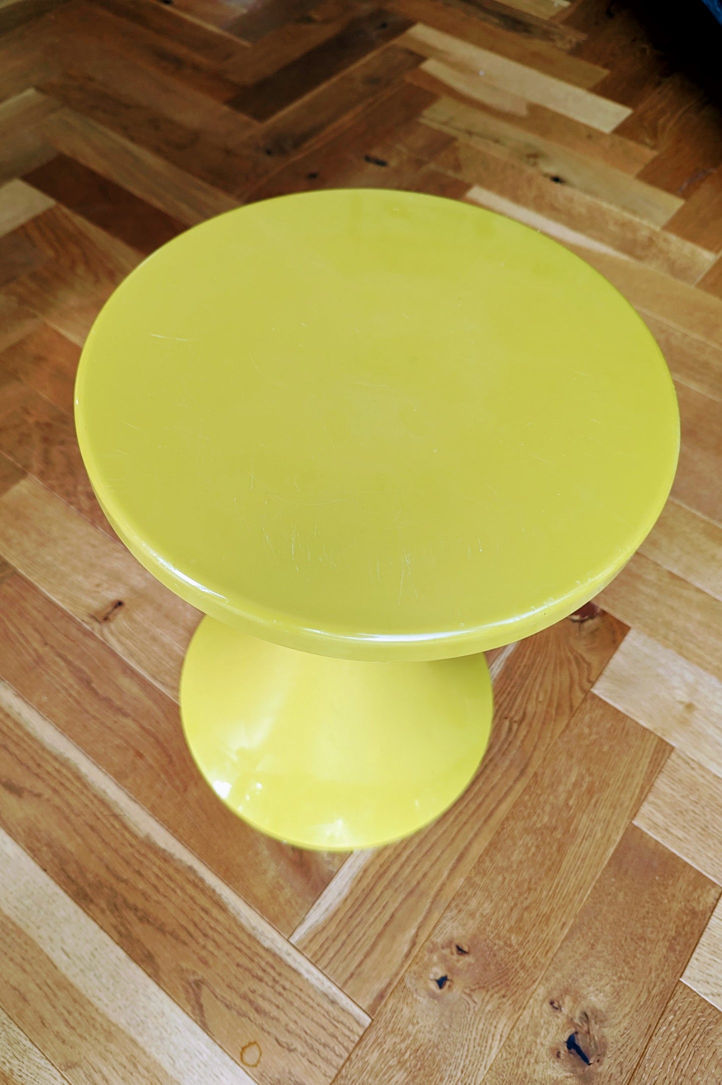 Vintage French Pop Art Original Tam Tam Stool by Henry Massonnet
