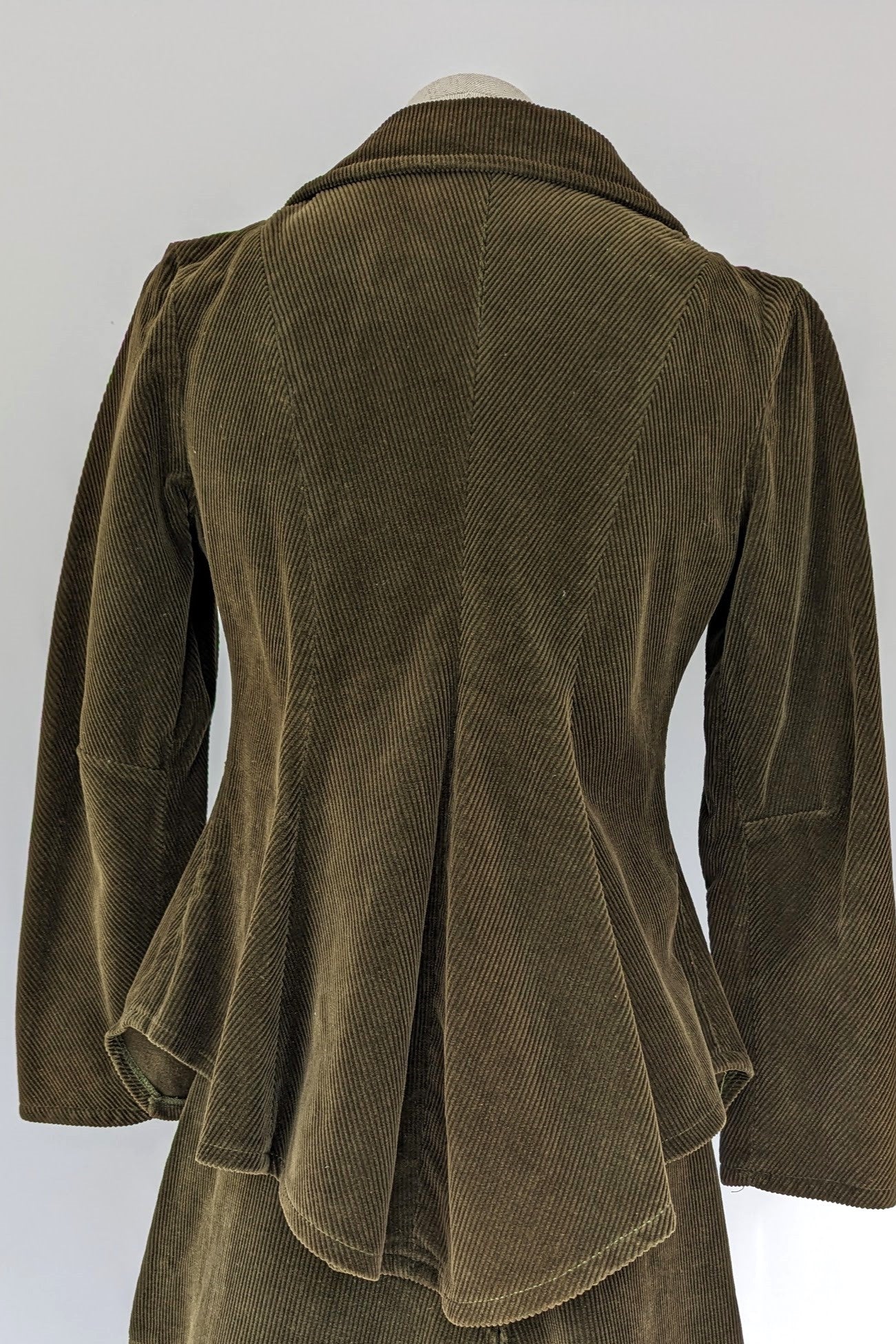 Waterfall back vintage jacket