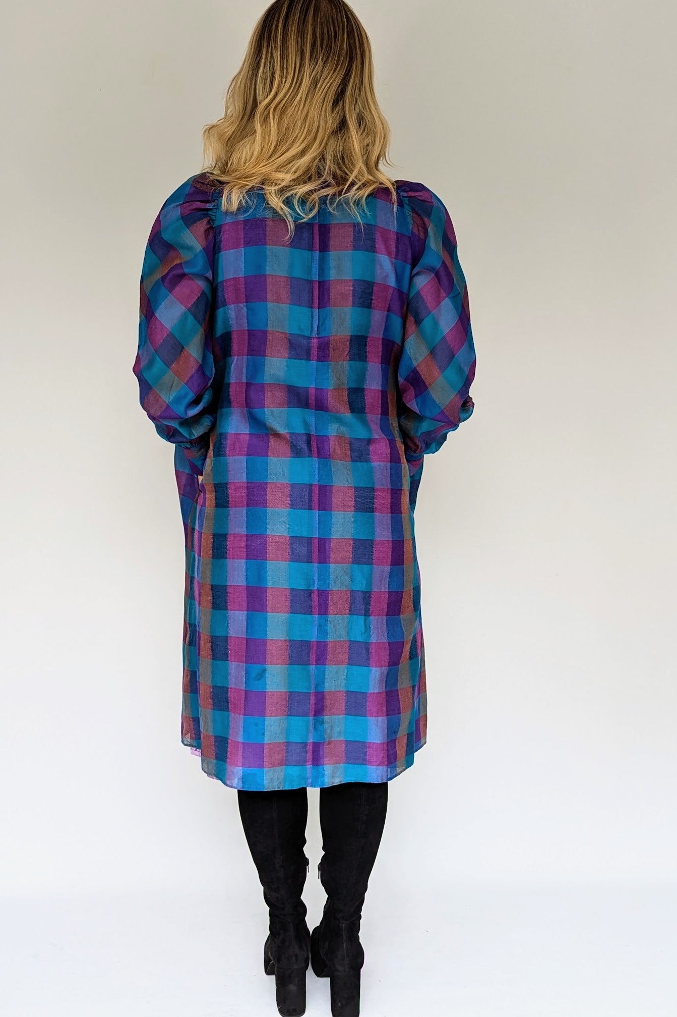 1970's John Bates Smock Prairie Dress