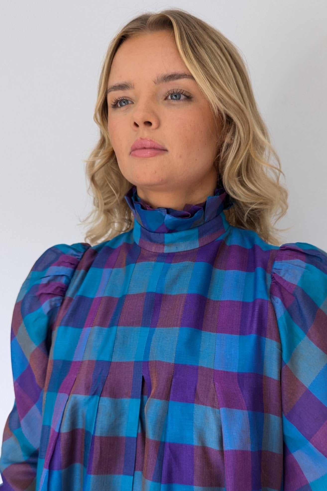 1970's John Bates Smock Prairie Dress