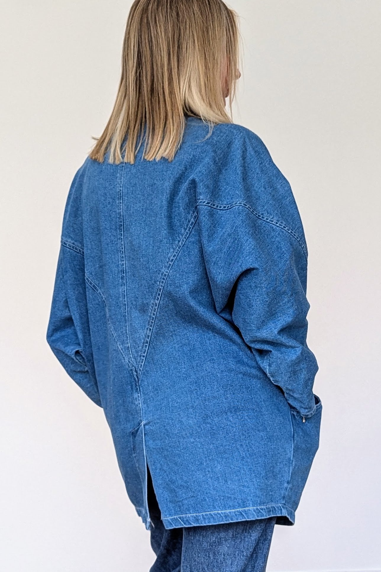 Vintage Batwing Denim Jacket