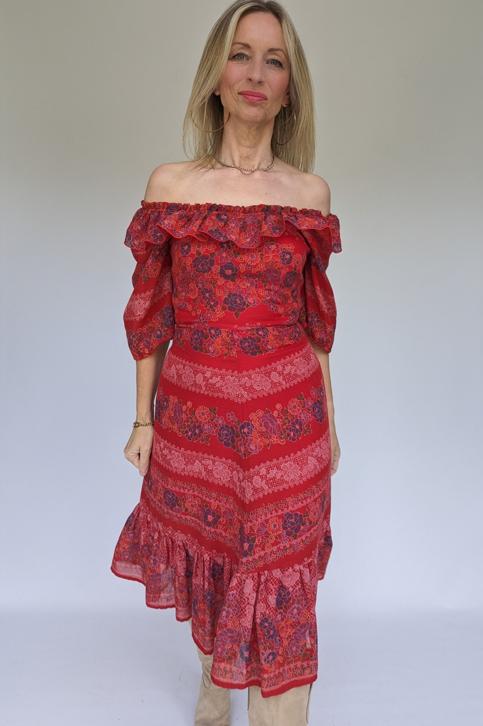 Retro dress 1970 clearance