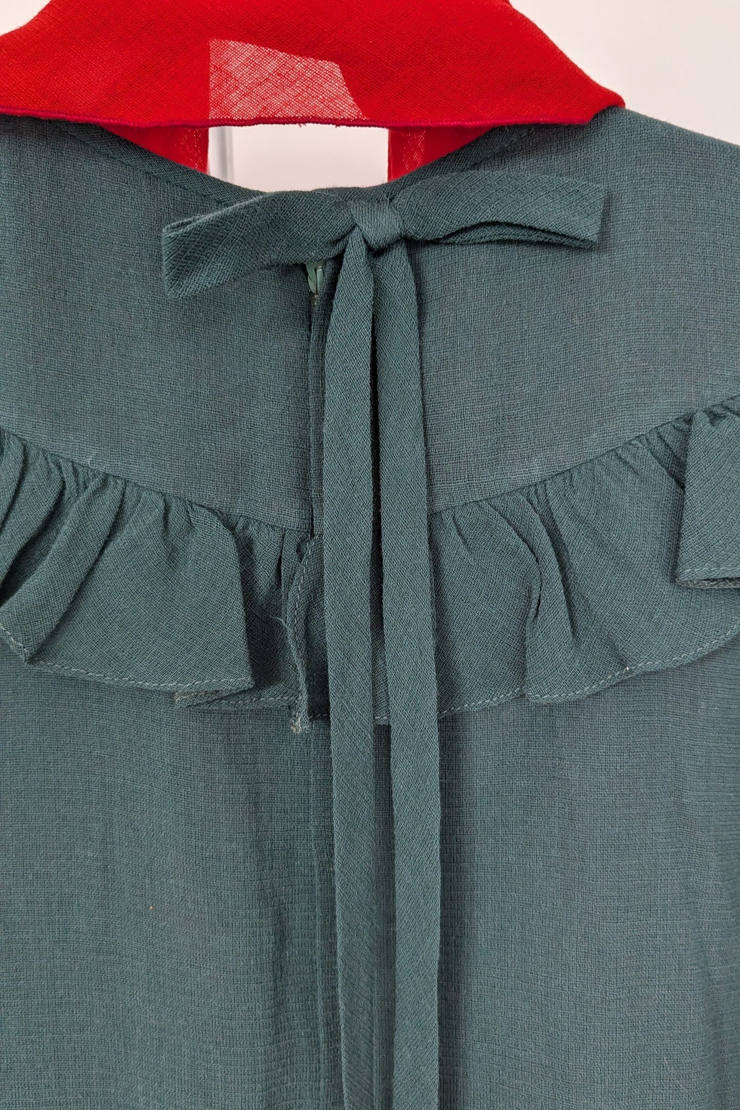 bow on back gina fratini vintage evening gown