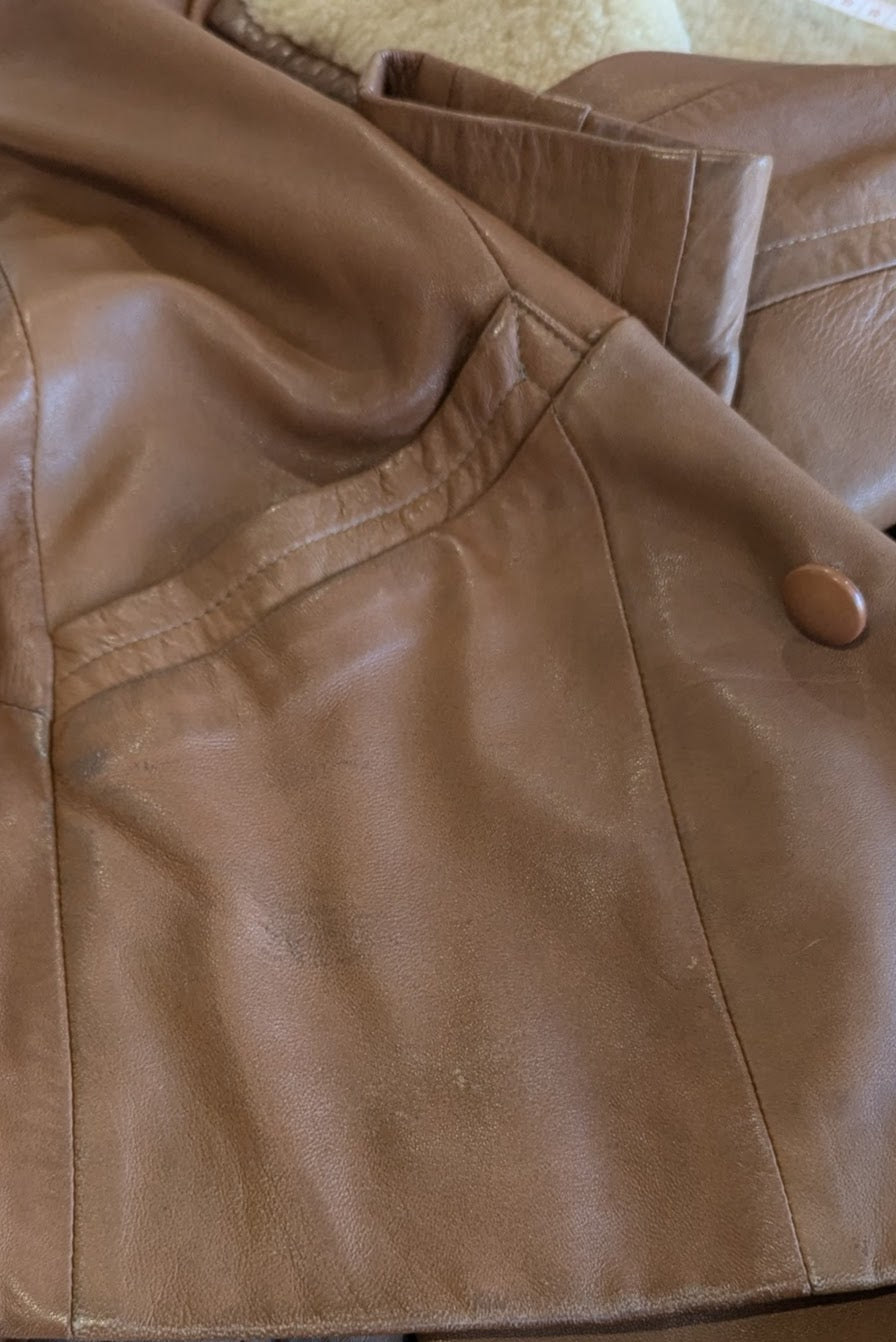 pocket with a few scuffs