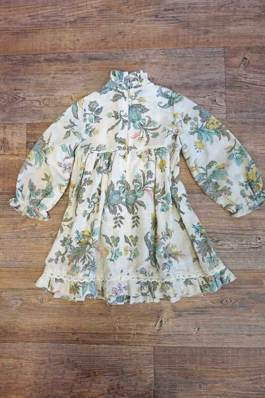 young girls true vintage boho dress