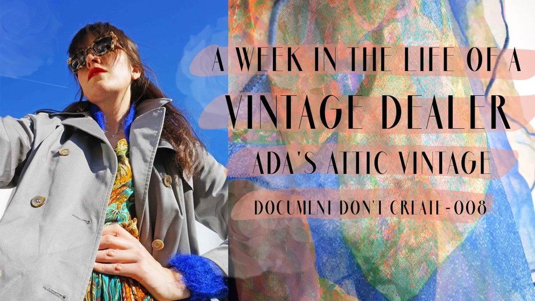 A WEEK IN THE LIFE OF A VINTAGE DEALER - WEEKLY VLOG