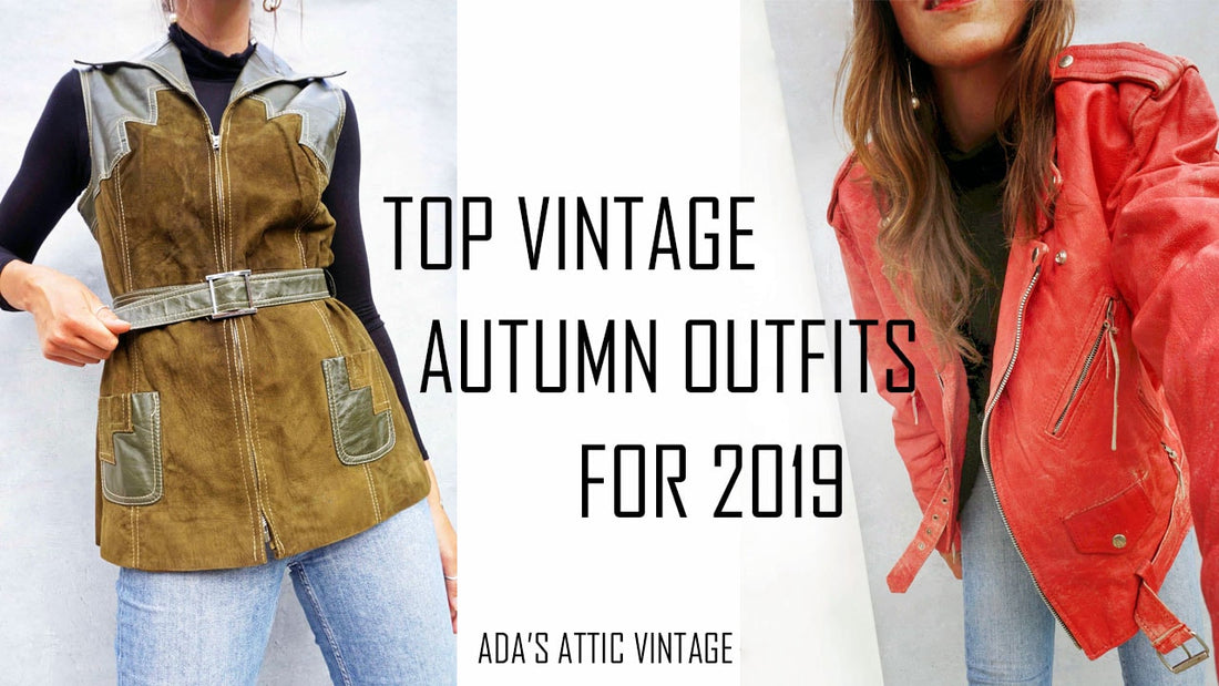 Vintage Autumn Outfit Ideas 2019