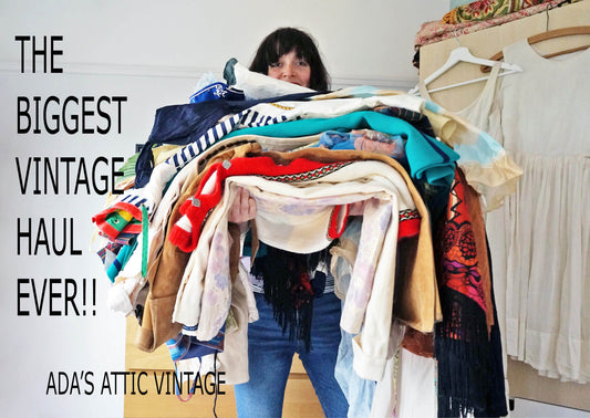 HUGE UK Vintage Haul!