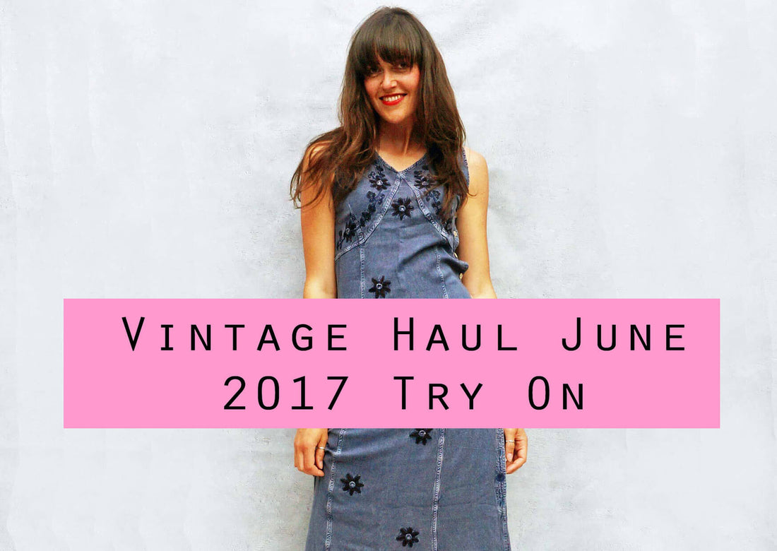 Vintage Haul Try On Video