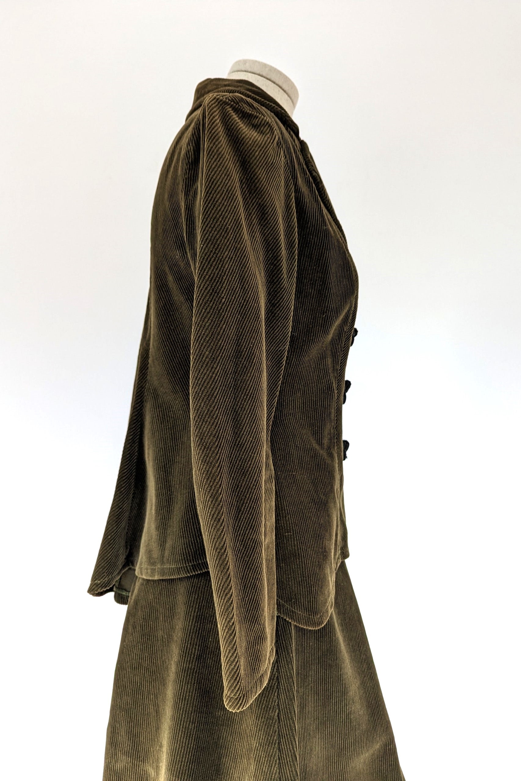 Winter wedding laura ashley suit