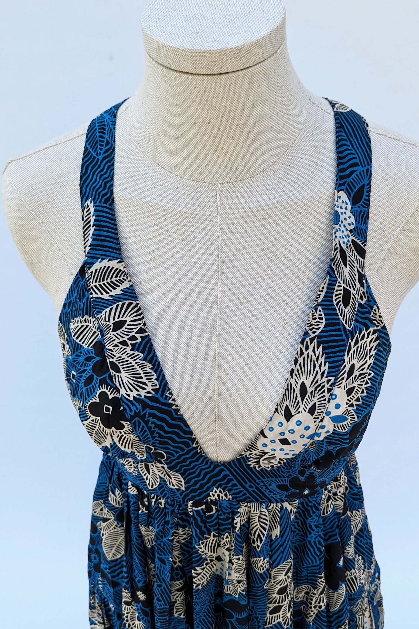 Rare 70s Ossie Clark for Radley, Celia Birtwell Print Summer Dress
