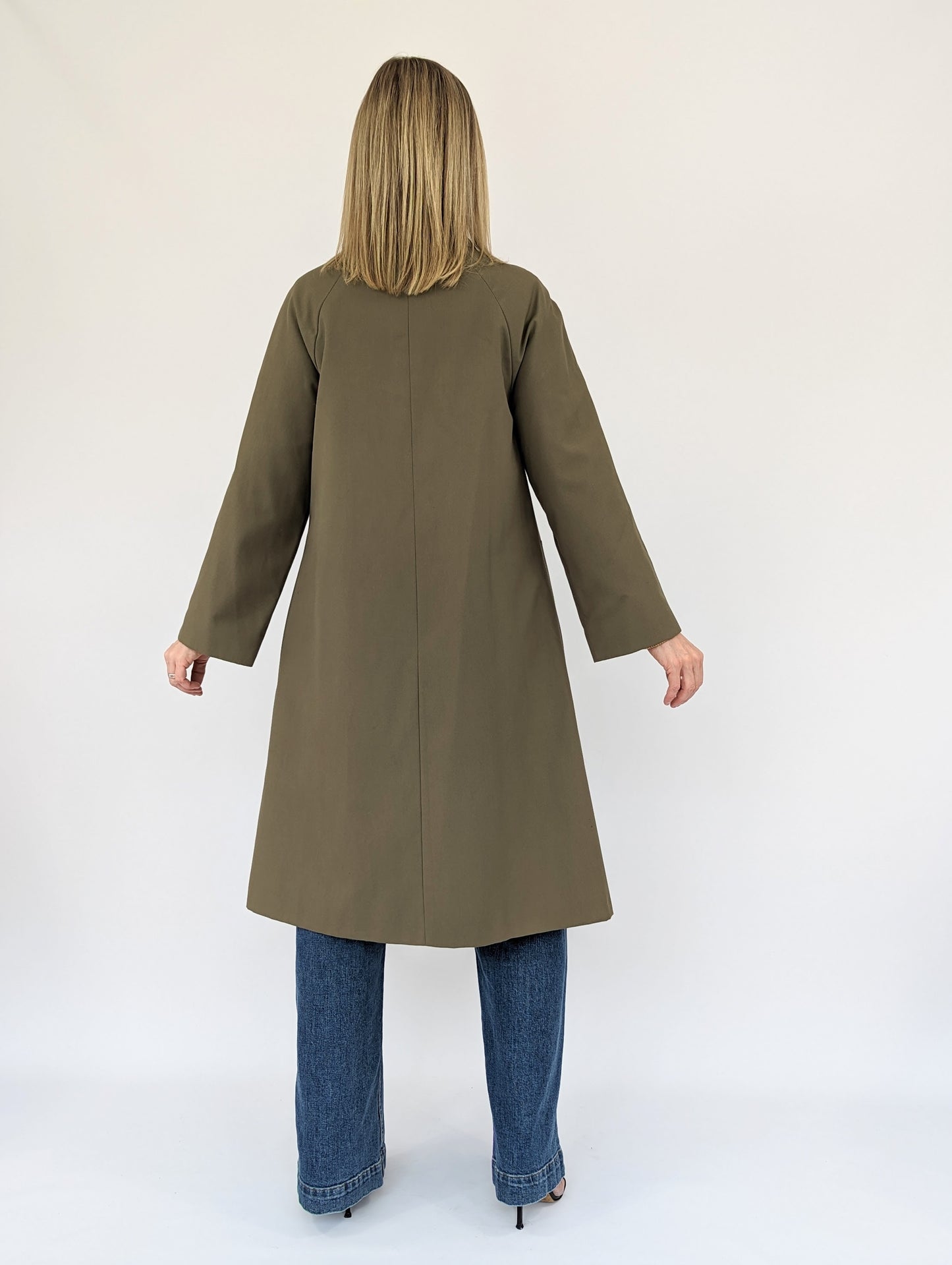 light weight women's vintage trench coat