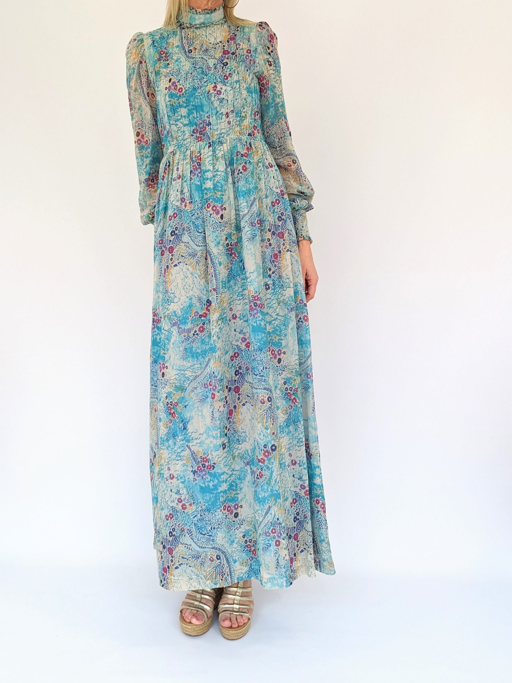 70s prairie dress