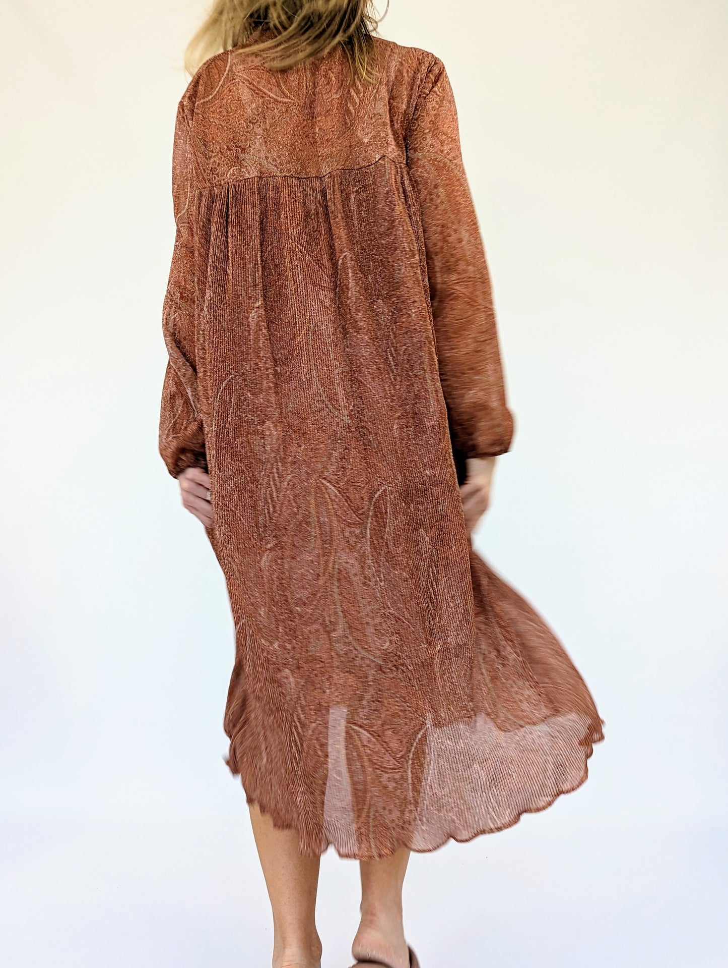 Vintage brown dress