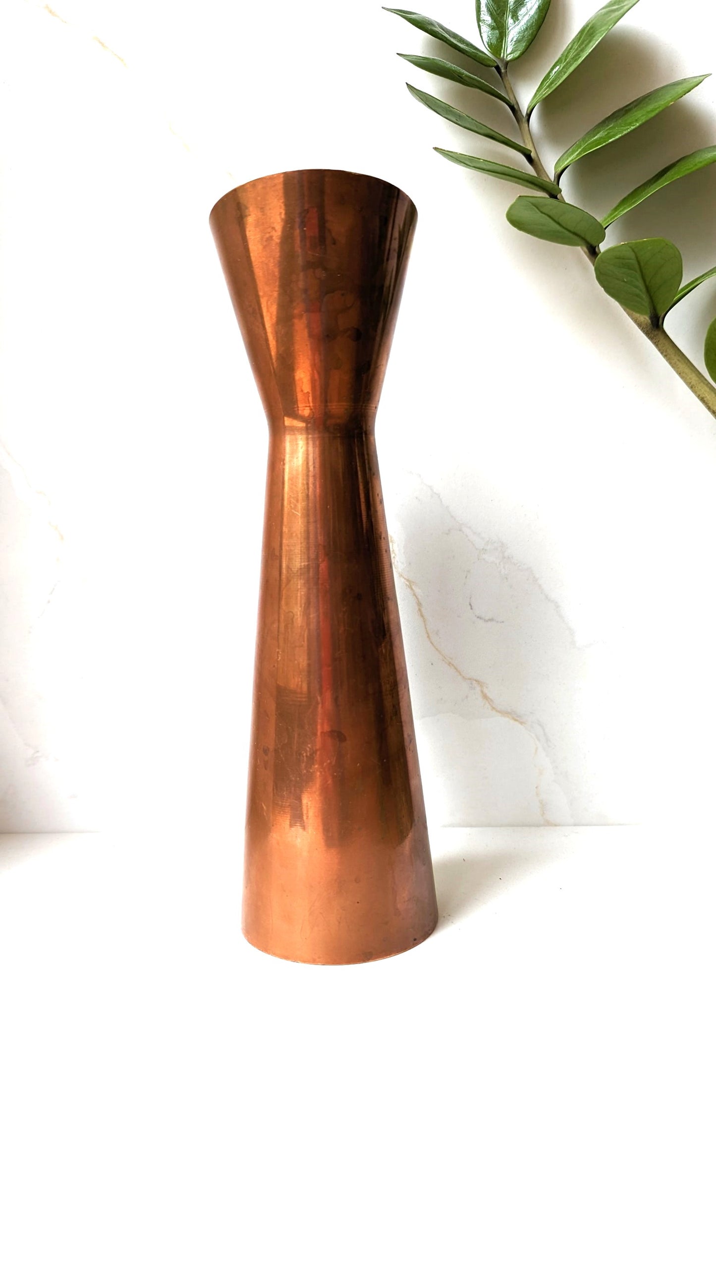 Mid Century Rare Copper Dahlmann Design Vase