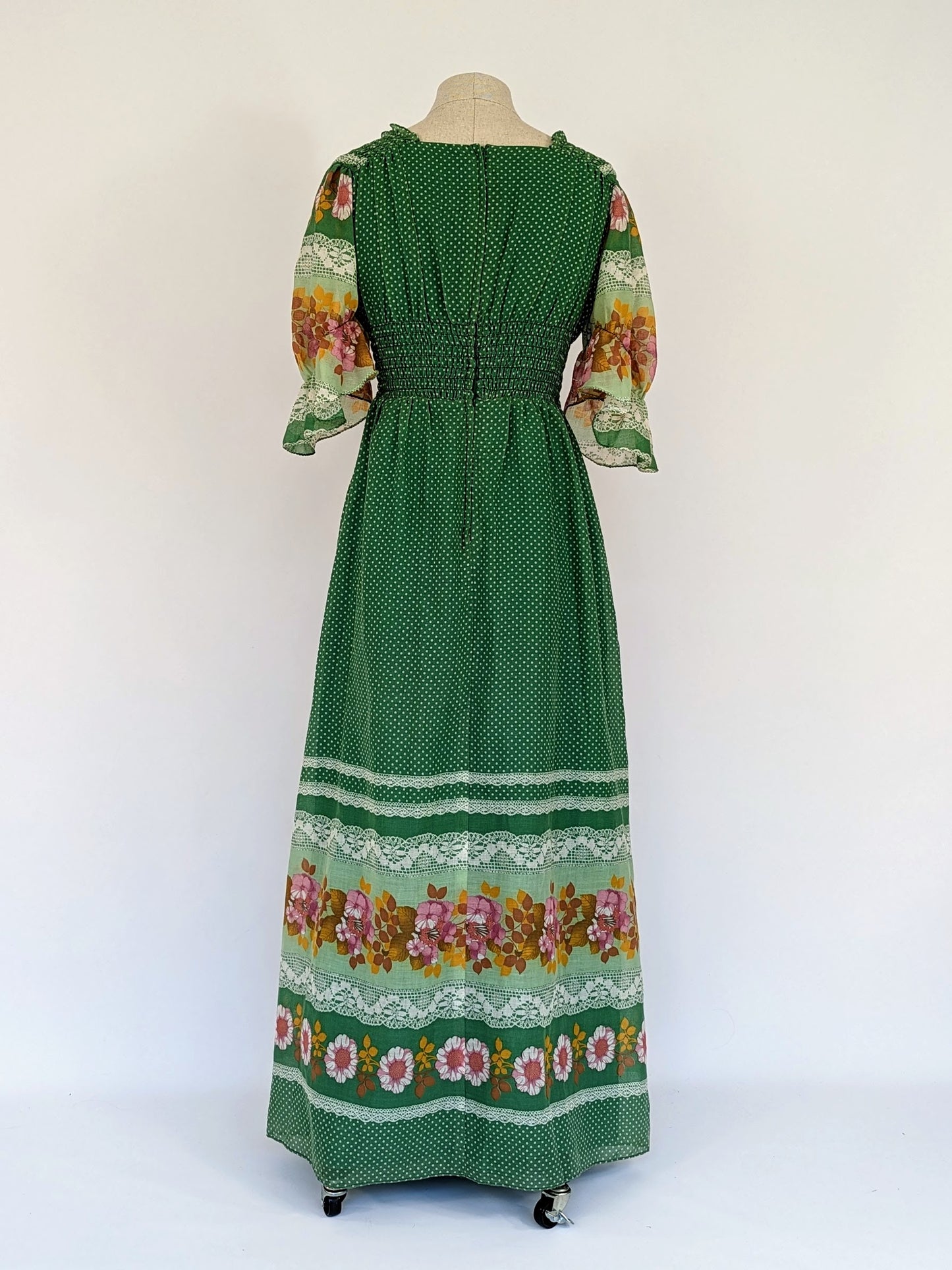 1970s long vintage dress