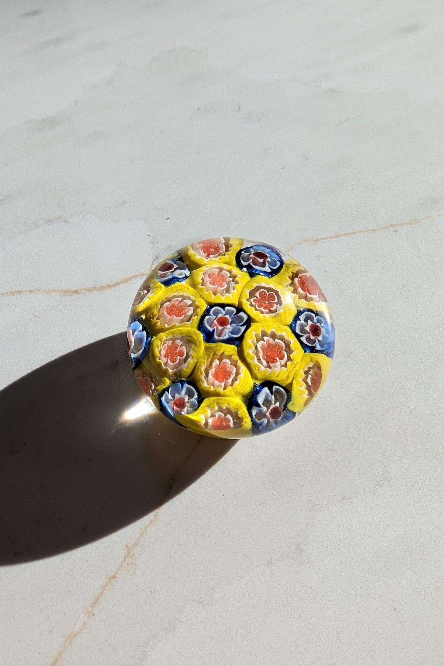 Vintage 1950s Murano Millefiori, Strathearn and Other Glass Paperweights