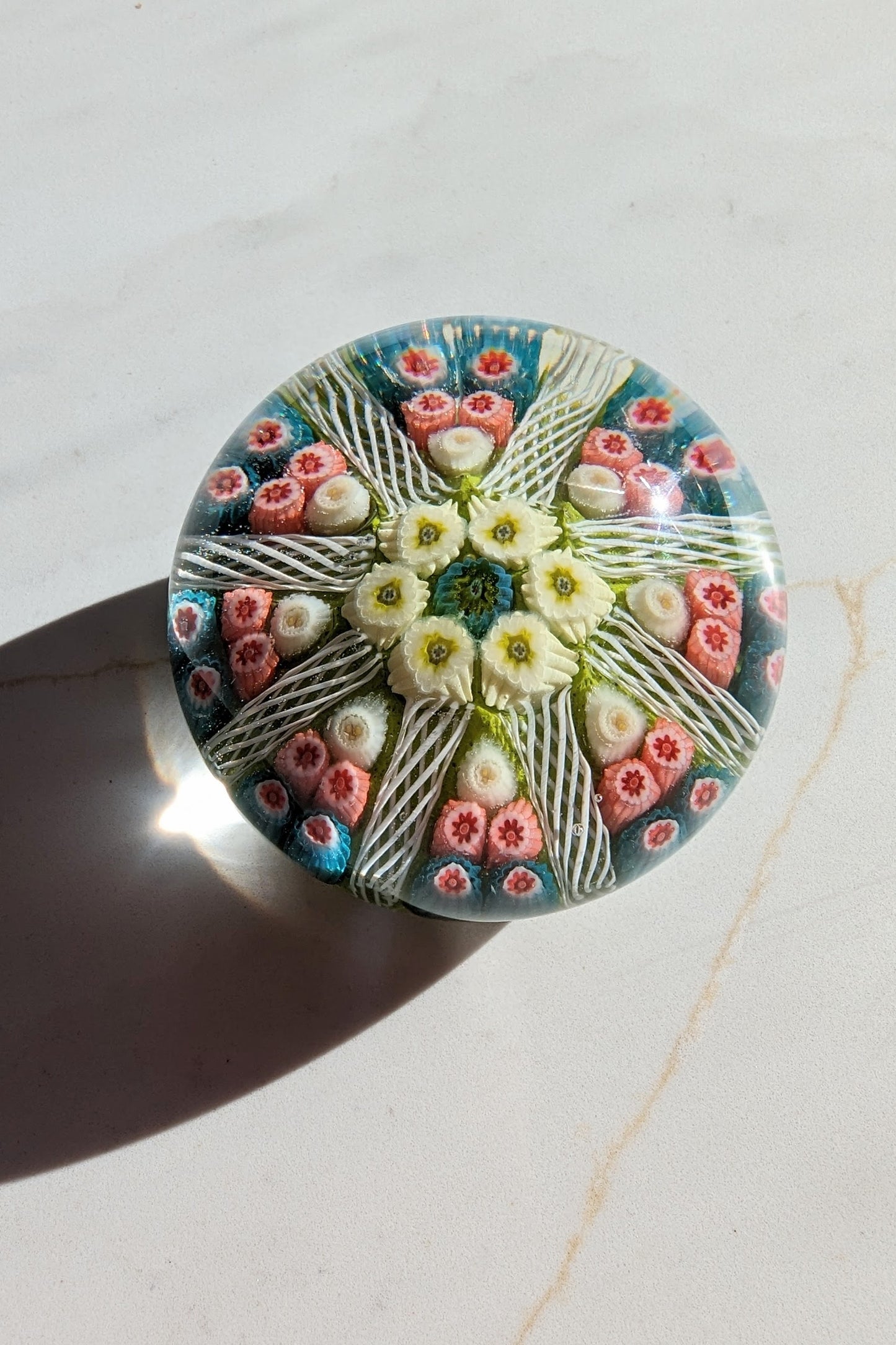 Vintage 1950s Murano Millefiori, Strathearn and Other Glass Paperweights