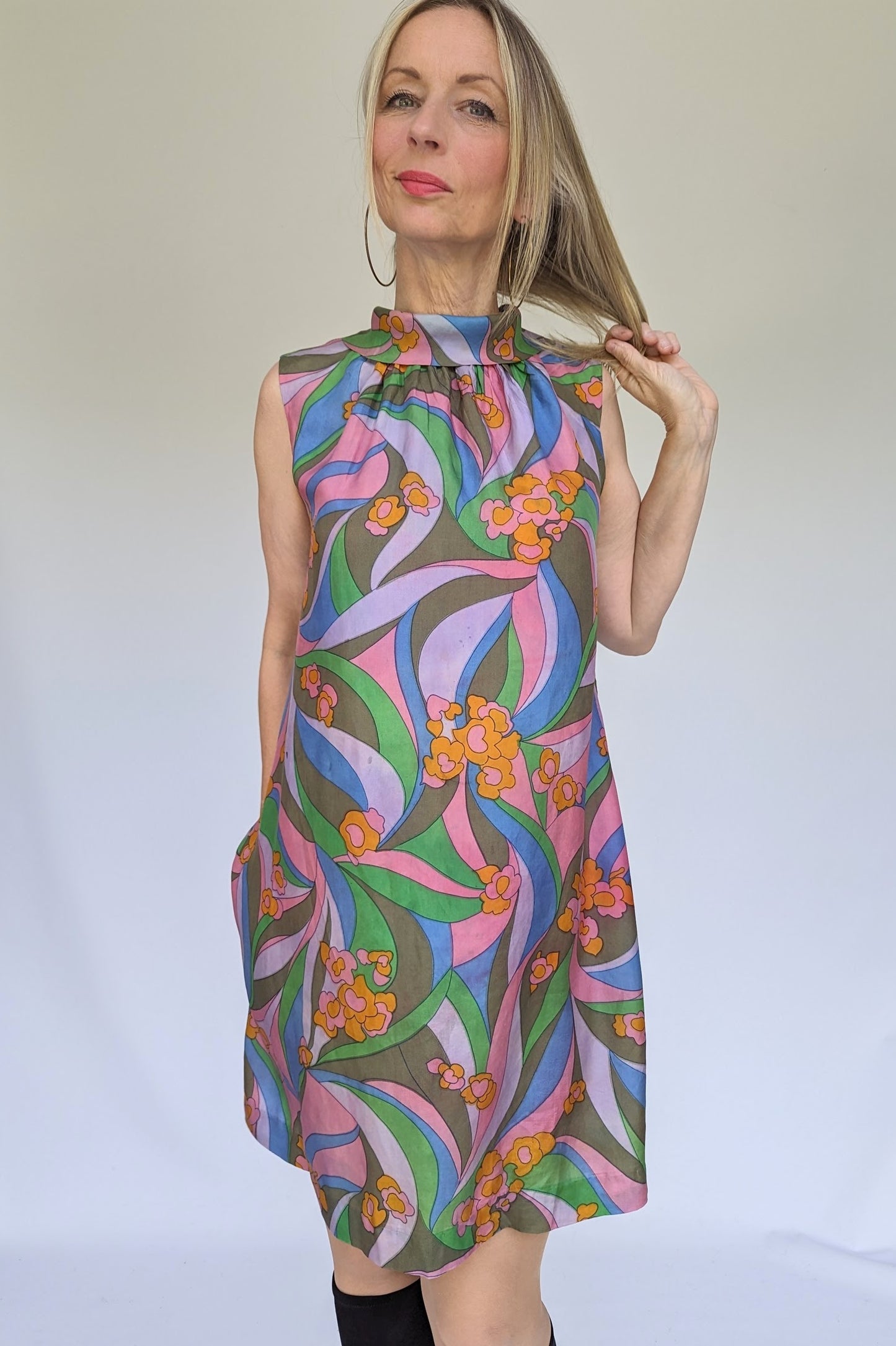 60s party cocktail dress