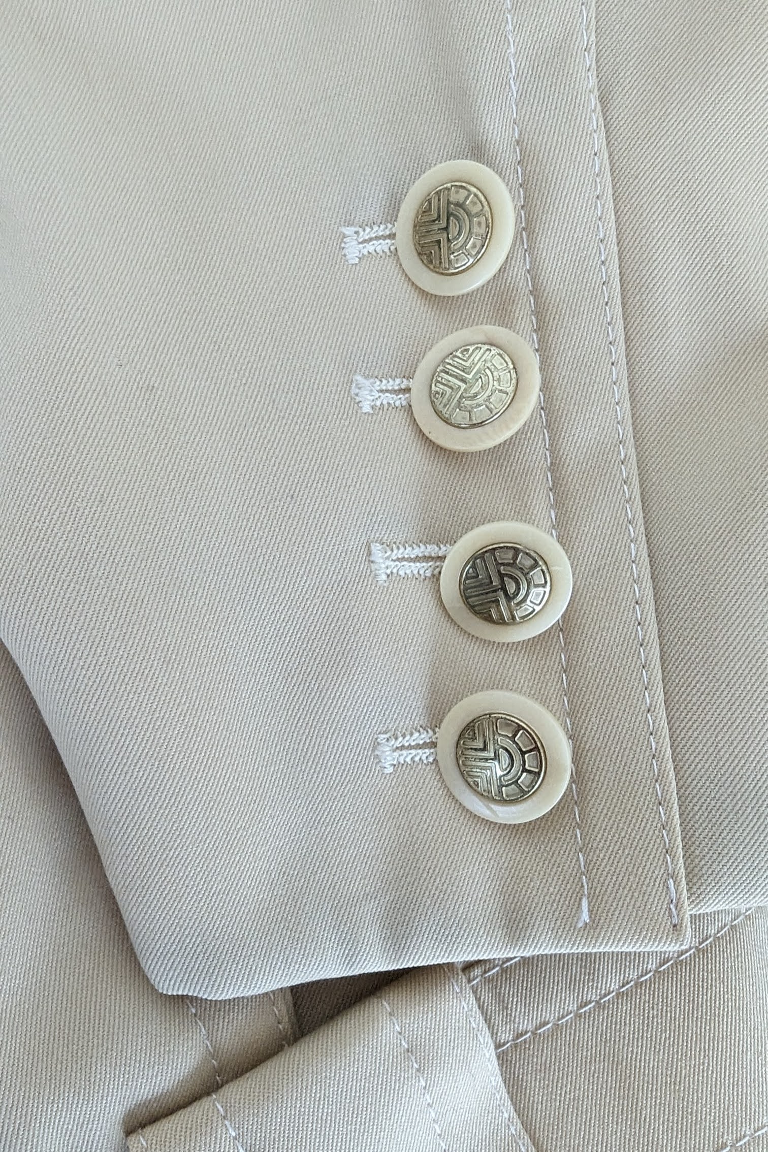 Gold Art Deco Style Buttons