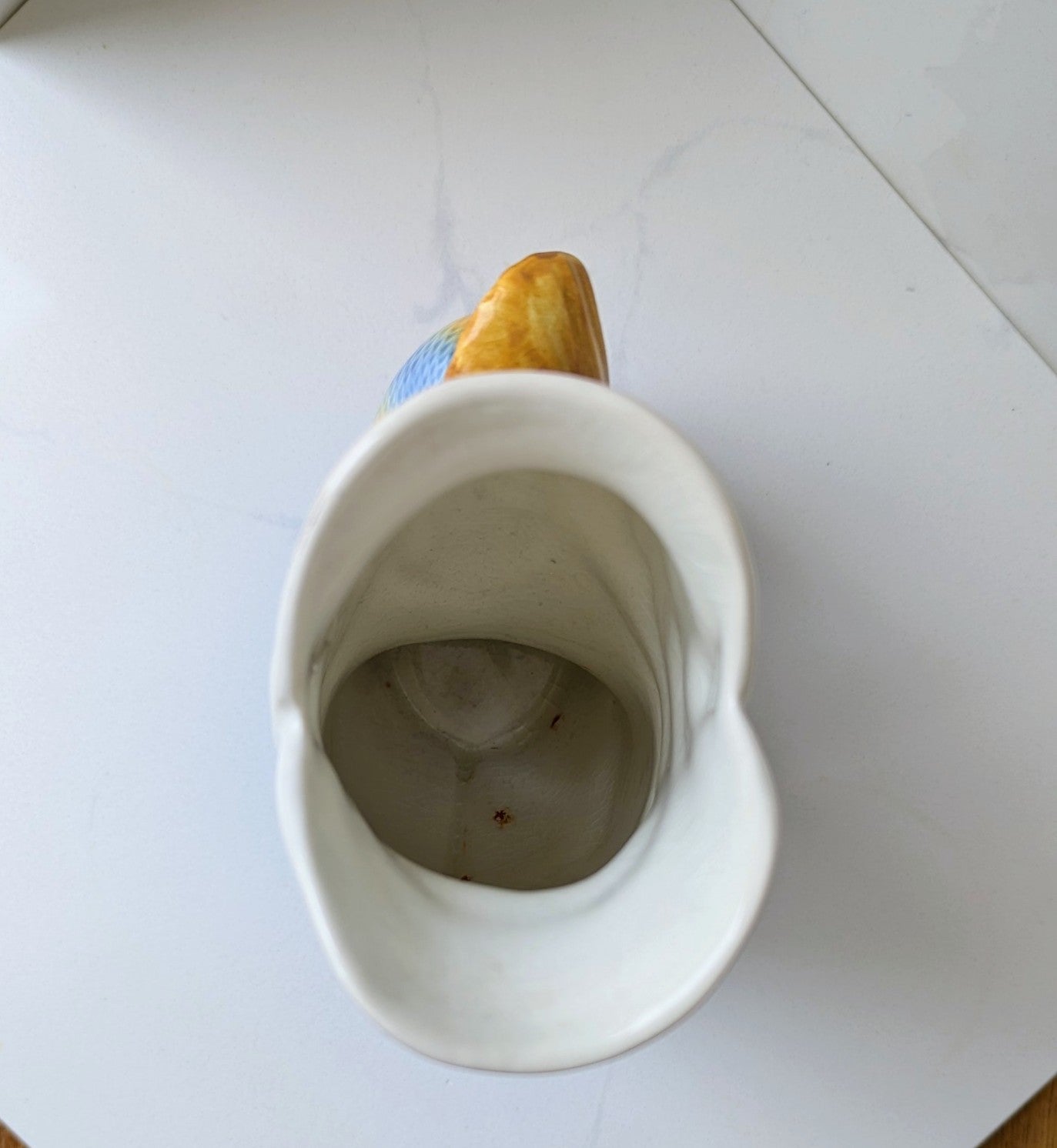 Original Royal Winton Hand Painted Gurgle Jug, Fish Gluggle Jug