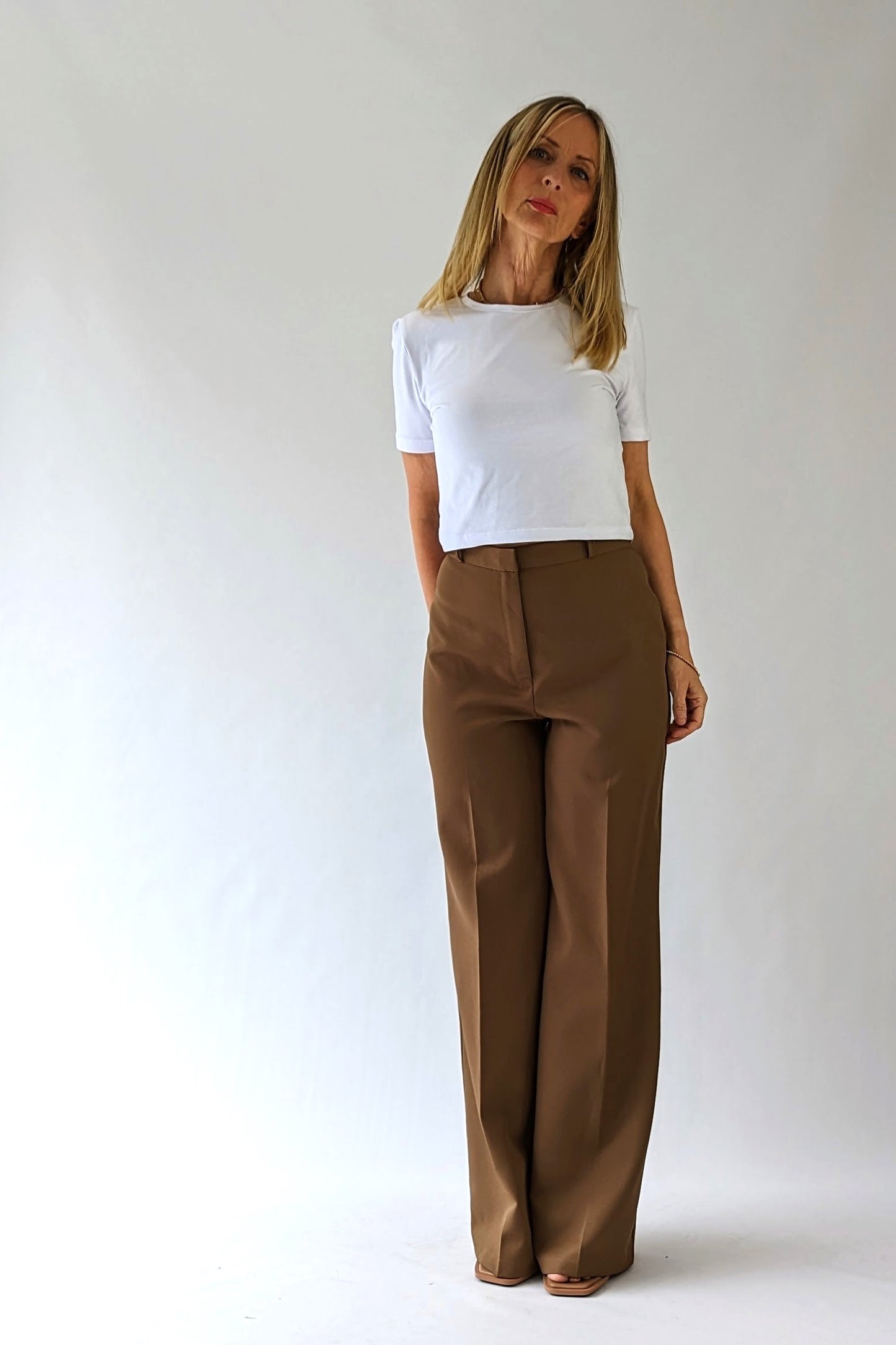 comfy brown vintage trousers