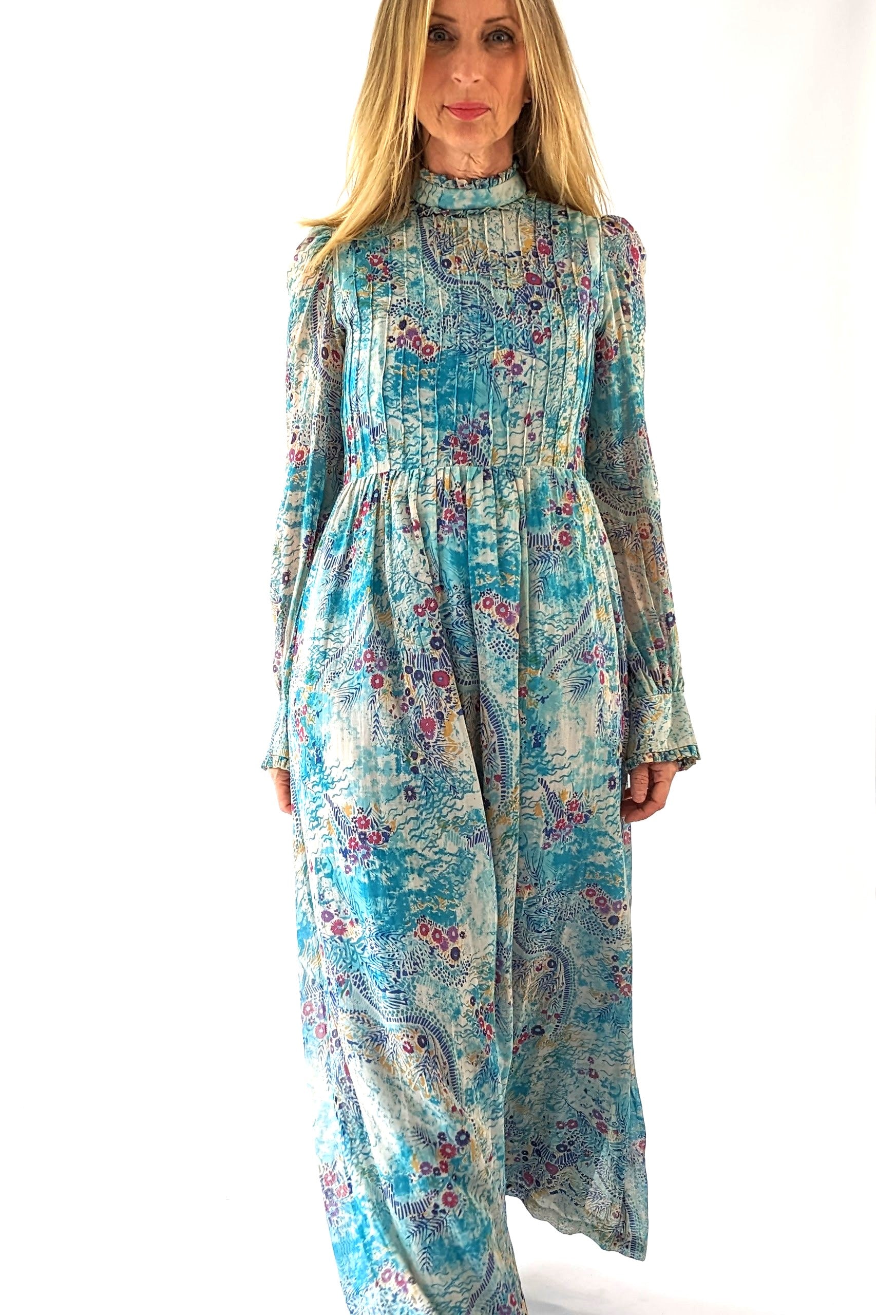 Vintage maxi prairie dress