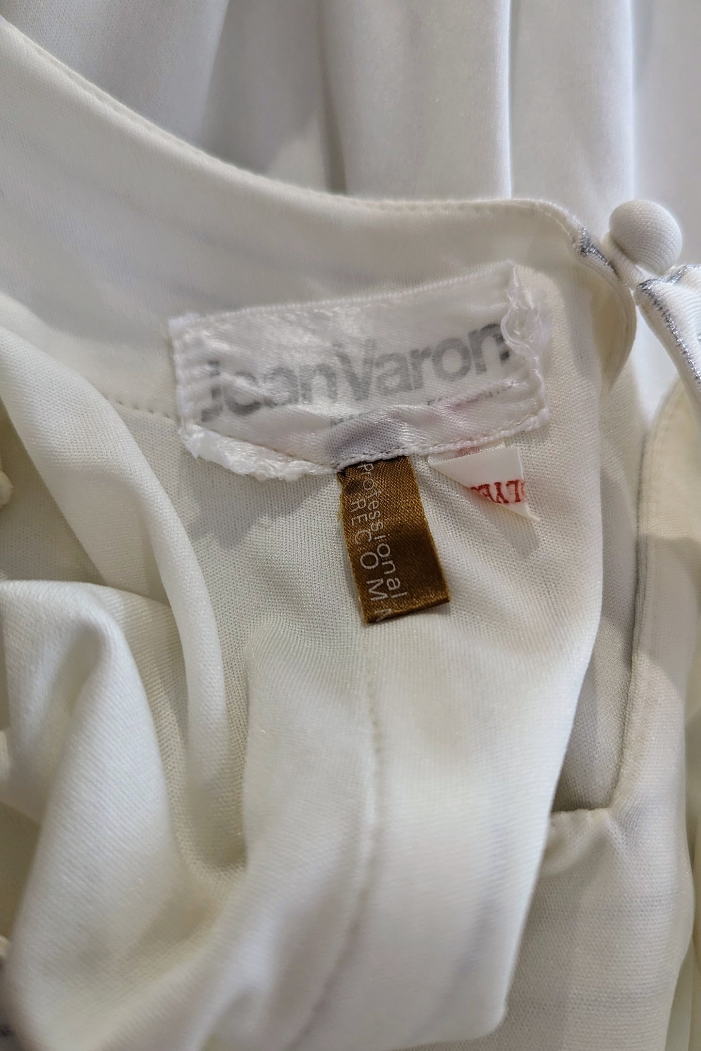 Jean Varon label in maxi dress