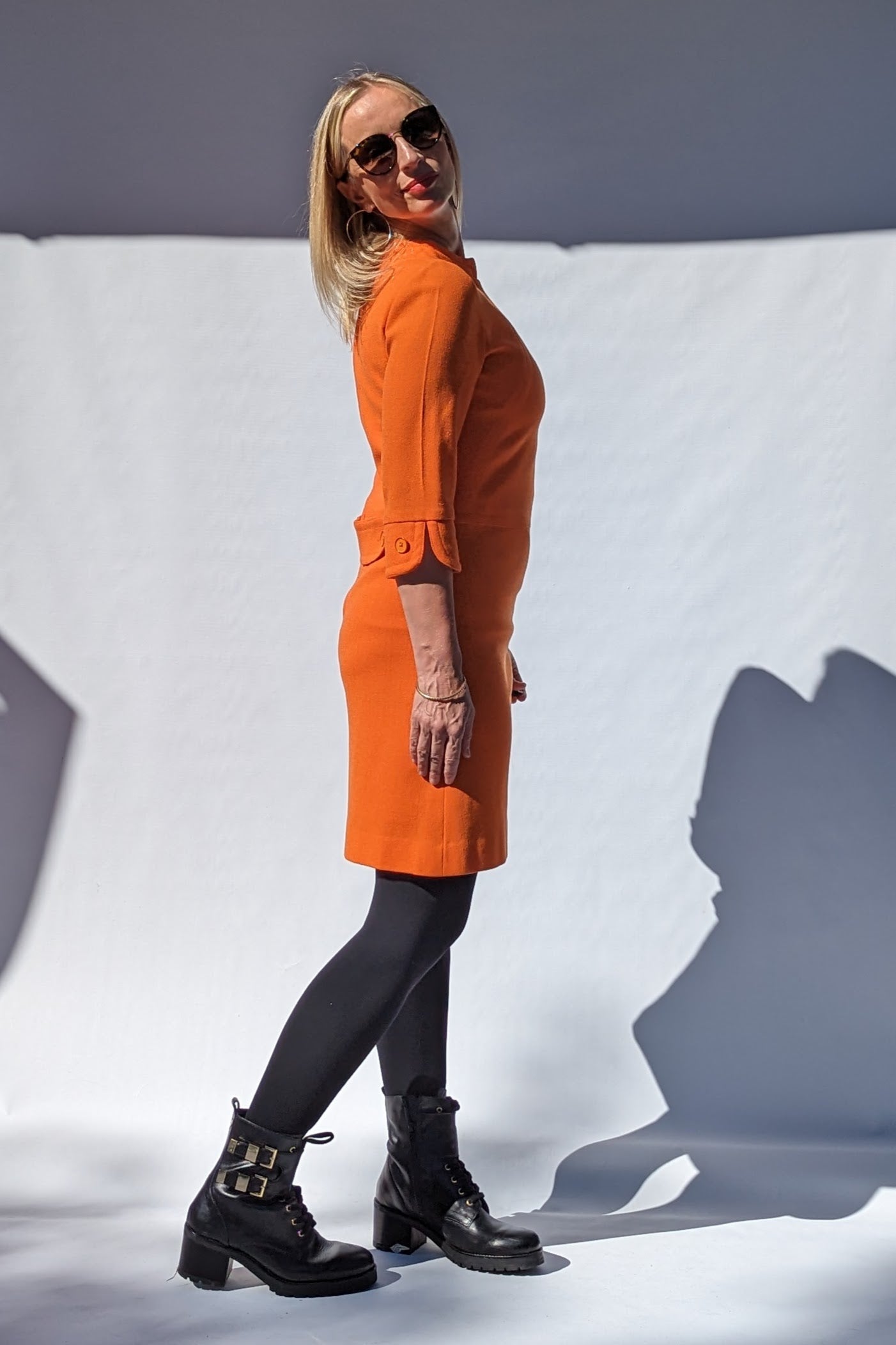 Louis-Feraud-fitted-vitnage-dress