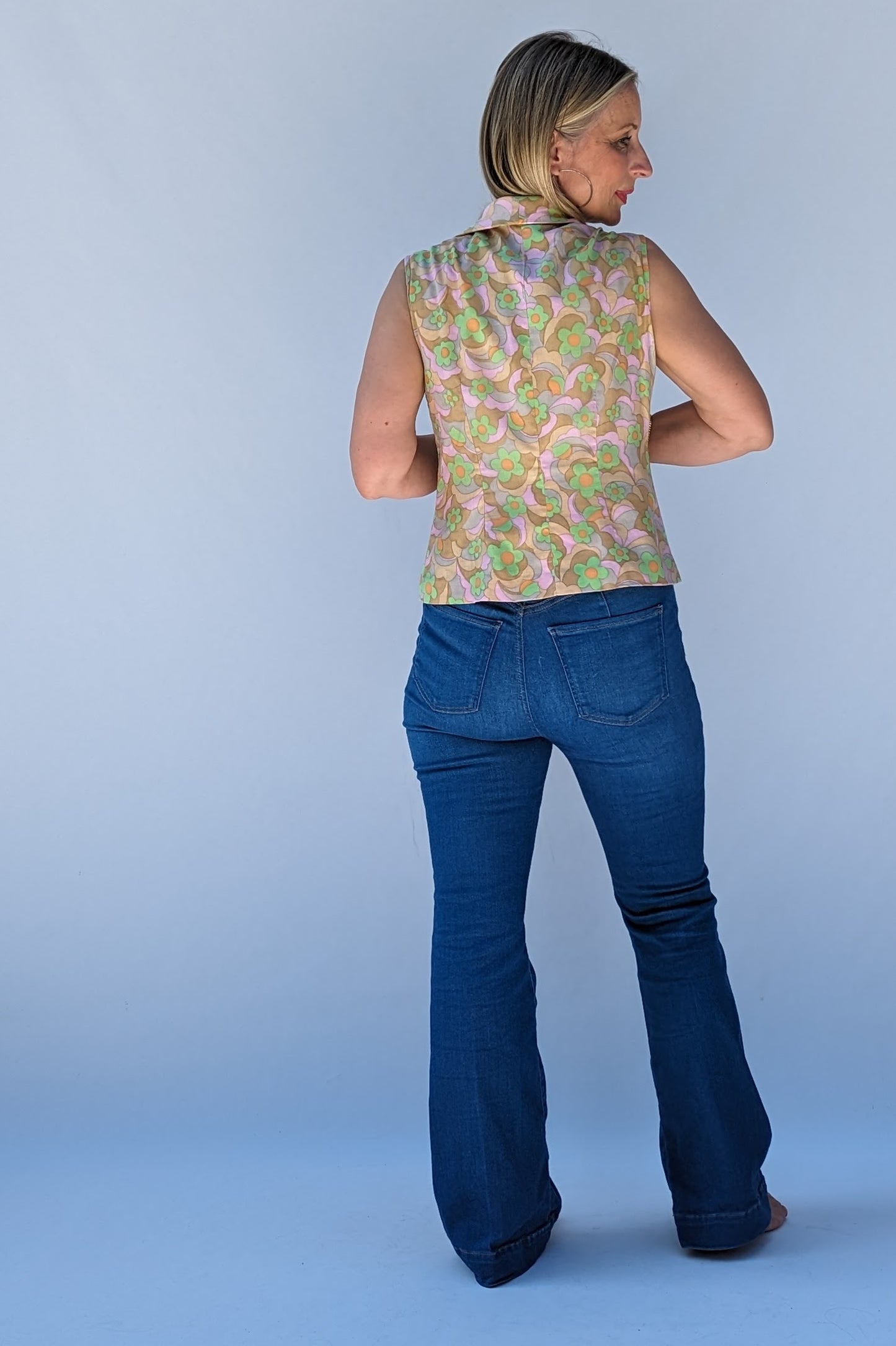 1960s abstract top