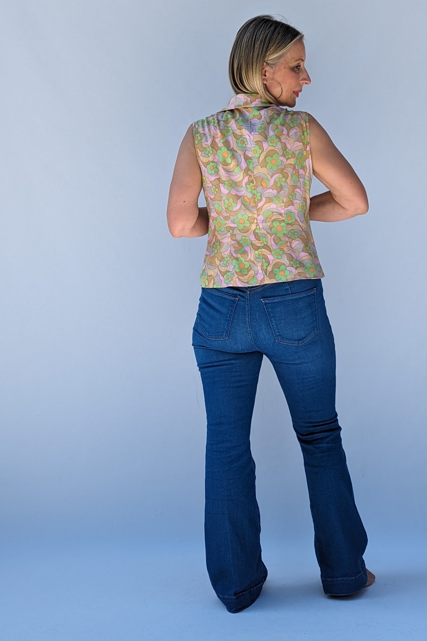 1960s abstract top