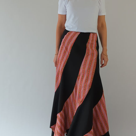 Vintage long evening skirt