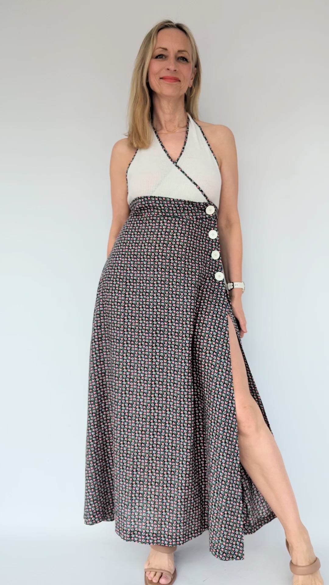 video showing earlybird maxi dress
