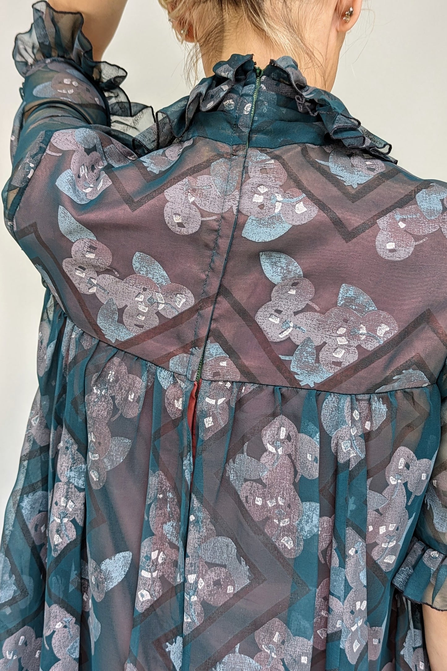 High Neck Wedding Guest dress
