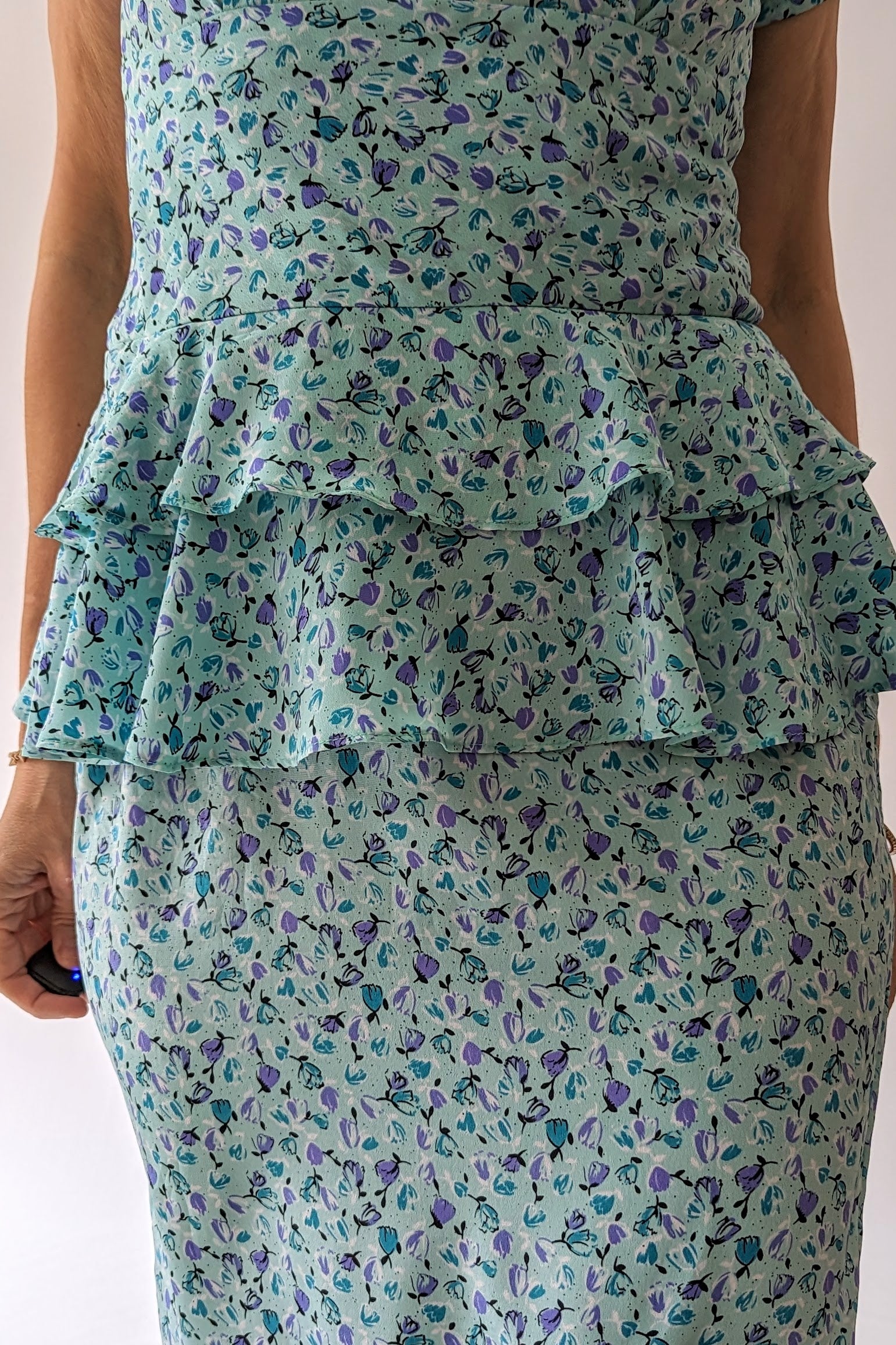 80s fitted short dress