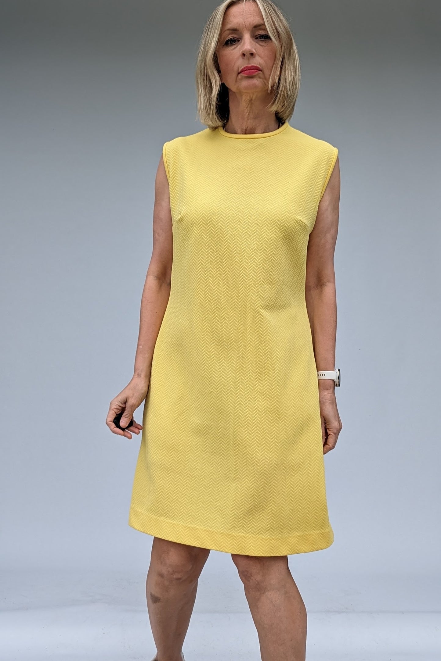 1970s Jersey Vintage Stretch Dress