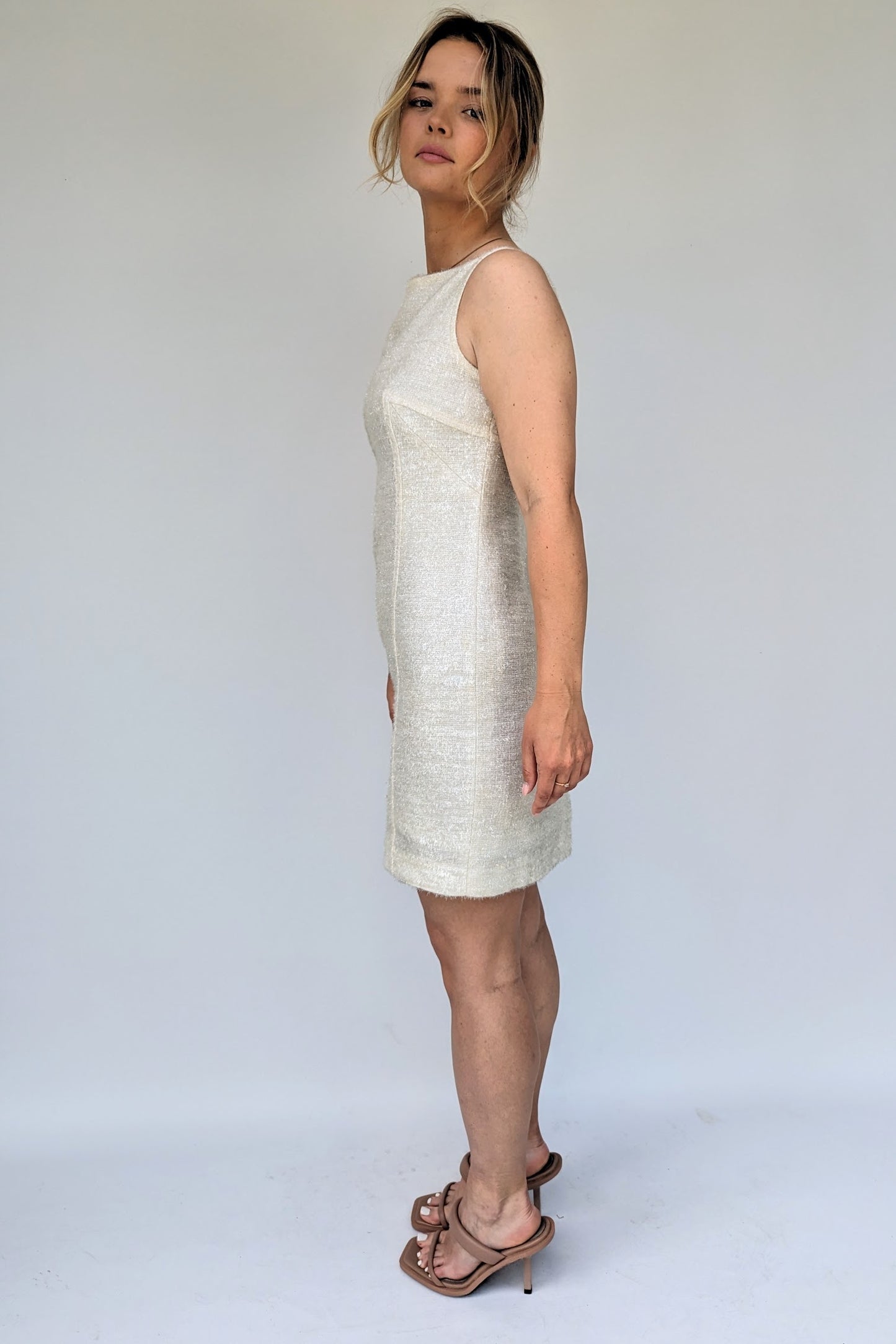 Vintage Alberta Ferretti Evening Fitted Mini Dress