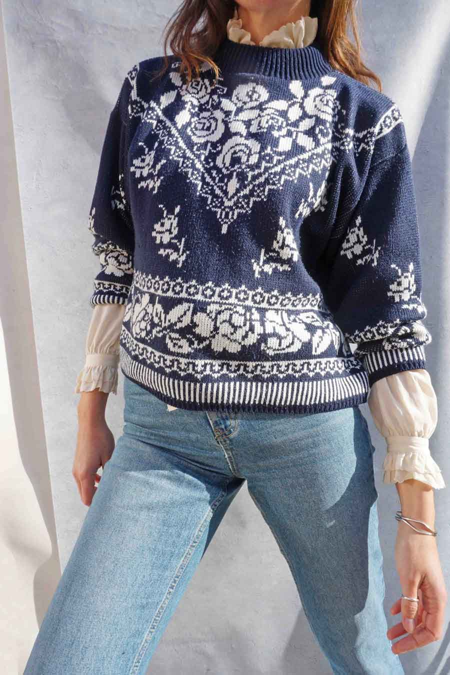 Oversized vintage deals sweater