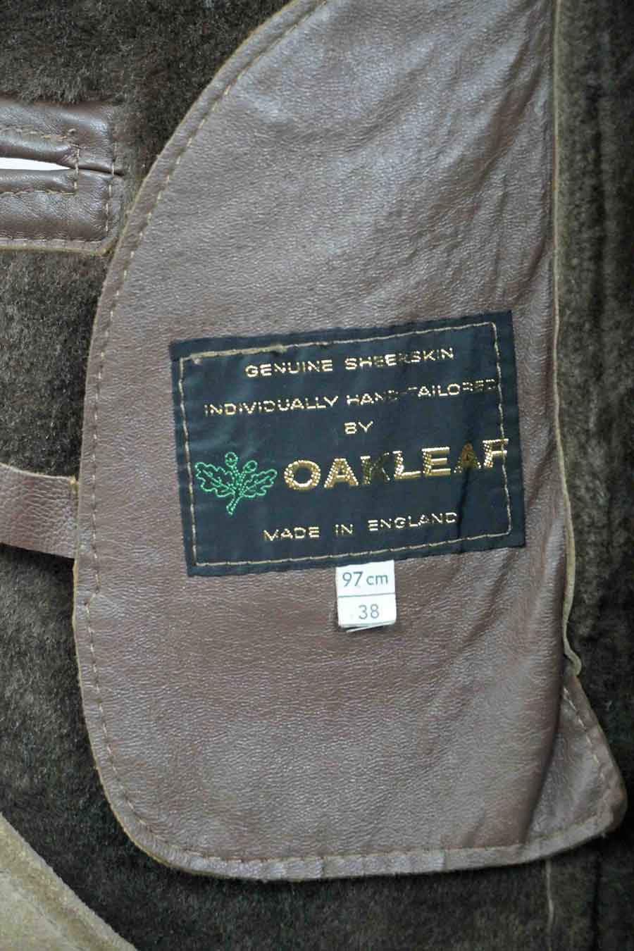 vintage oakdale sheepskin coat